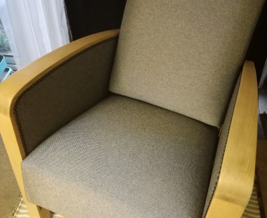 fauteuil Confortable boisclair tissugris3